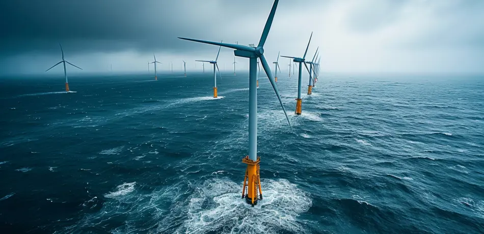 Image of a wind farm